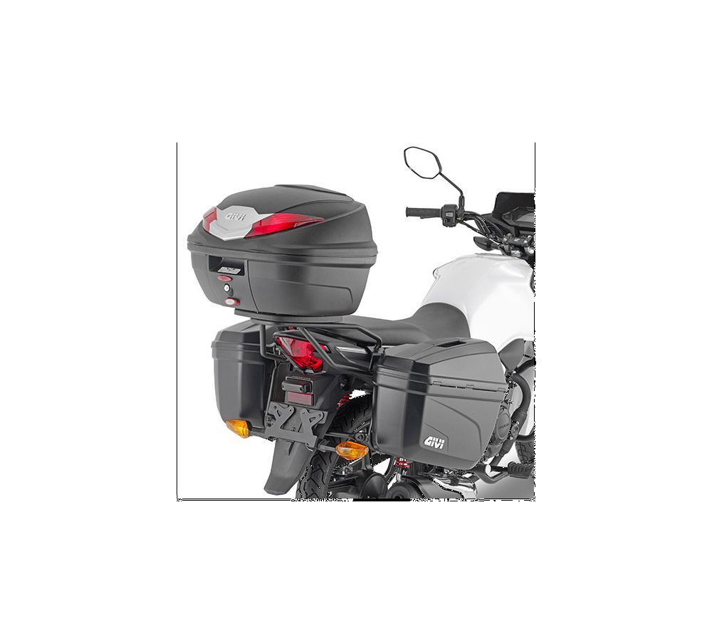 Supporto posteriore nero Givi per bauletti Monokey per Honda CB 125f 21